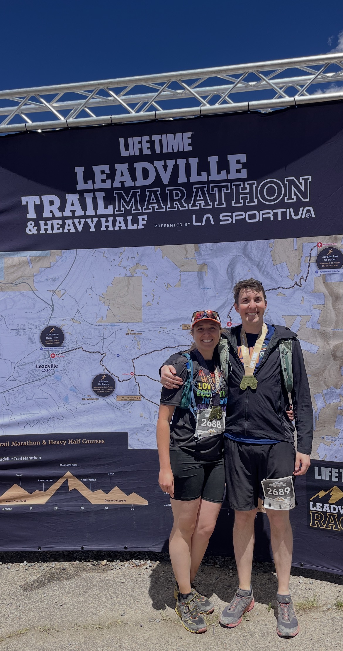Brandon at Leadville Trail Marathon