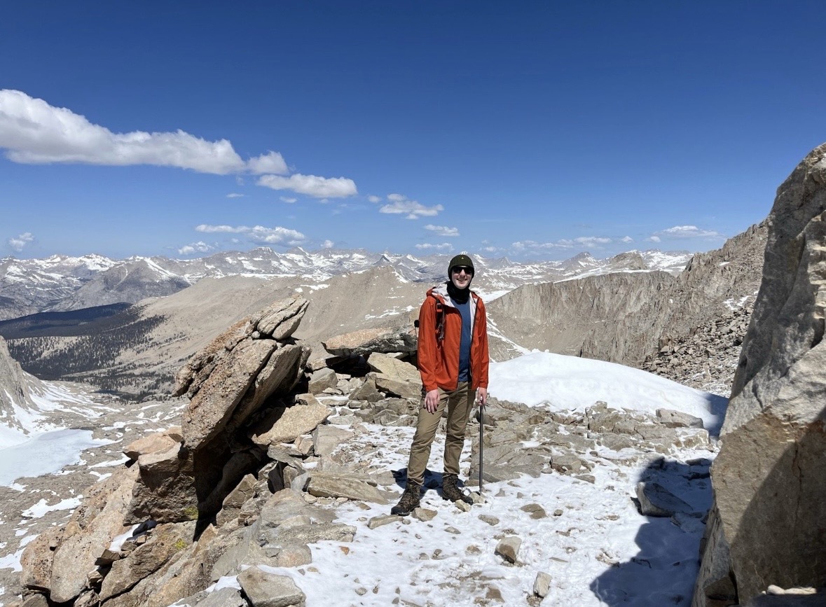 Brandon on Mt. Whitney
