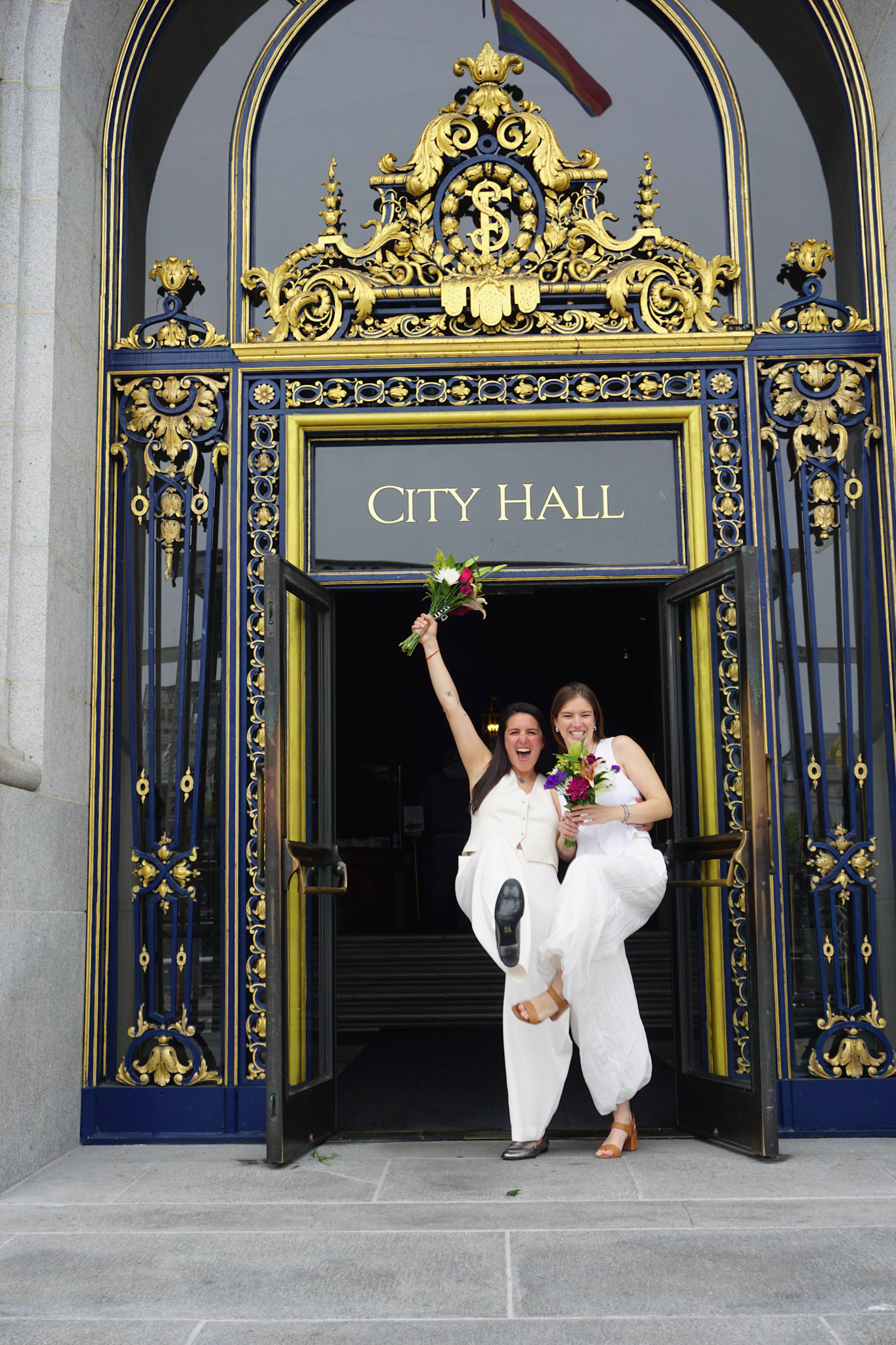 Natalia and Becca married